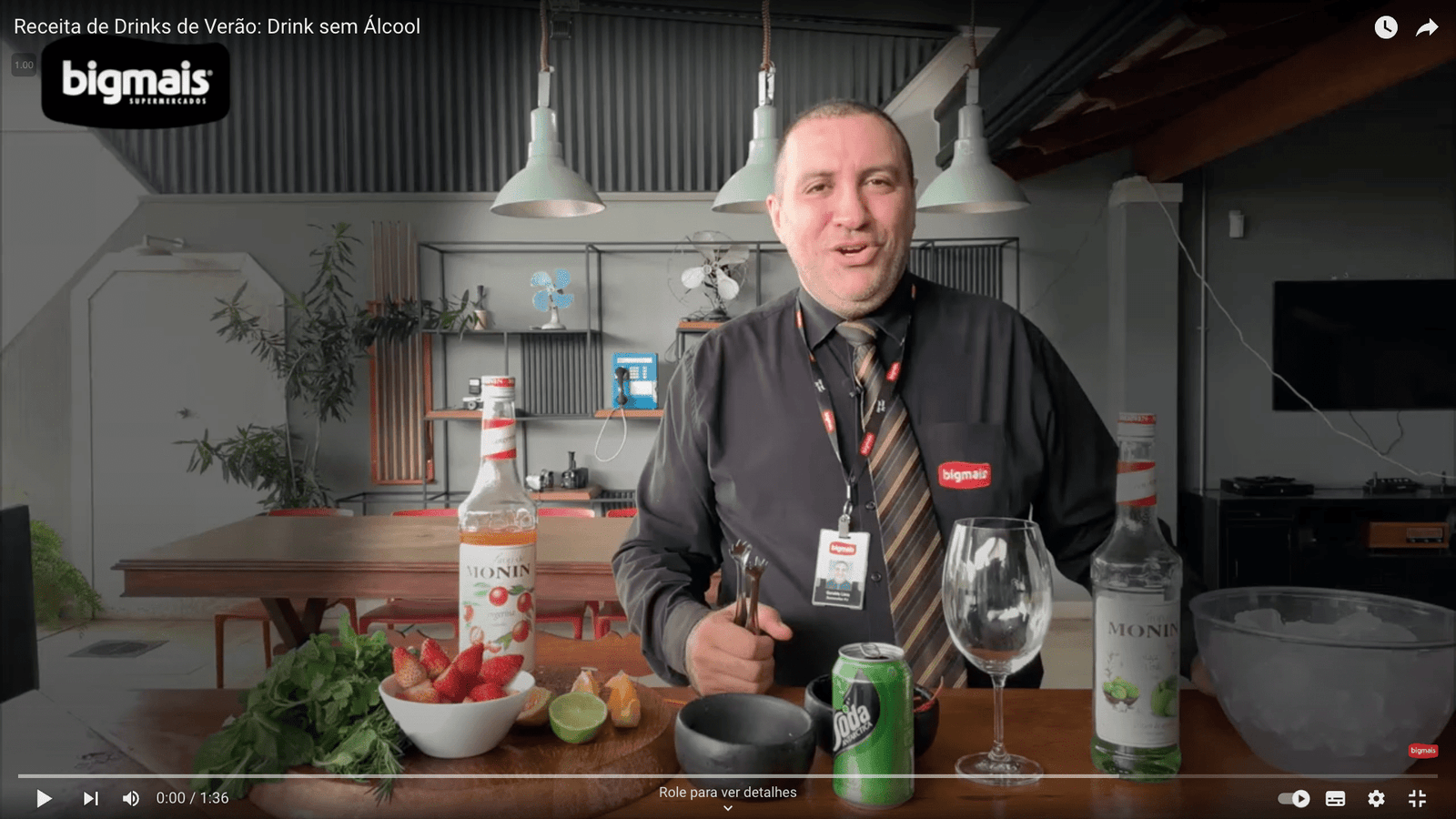 Receita de Drinks de Verão: Drink sem Álcool