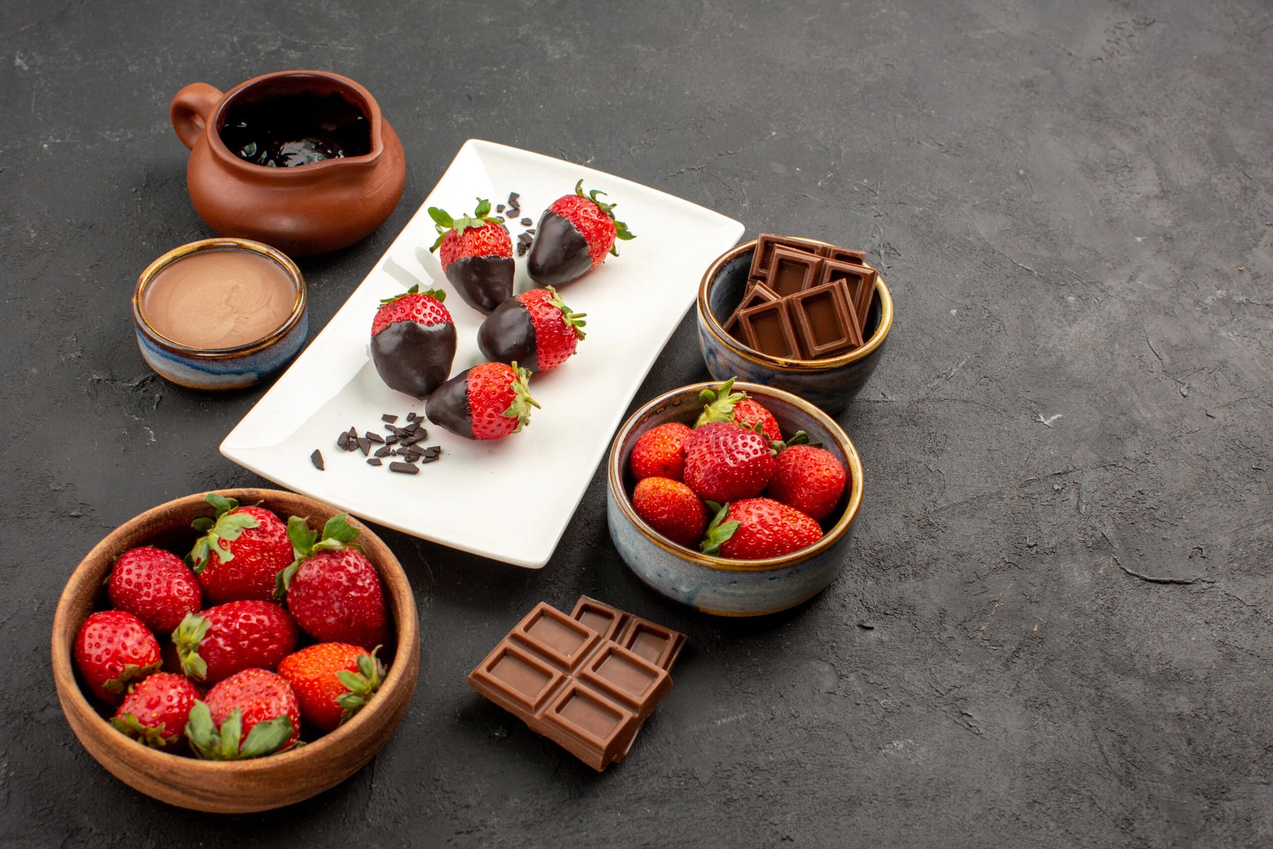 Fondue de chocolate em menos de 5 minutos