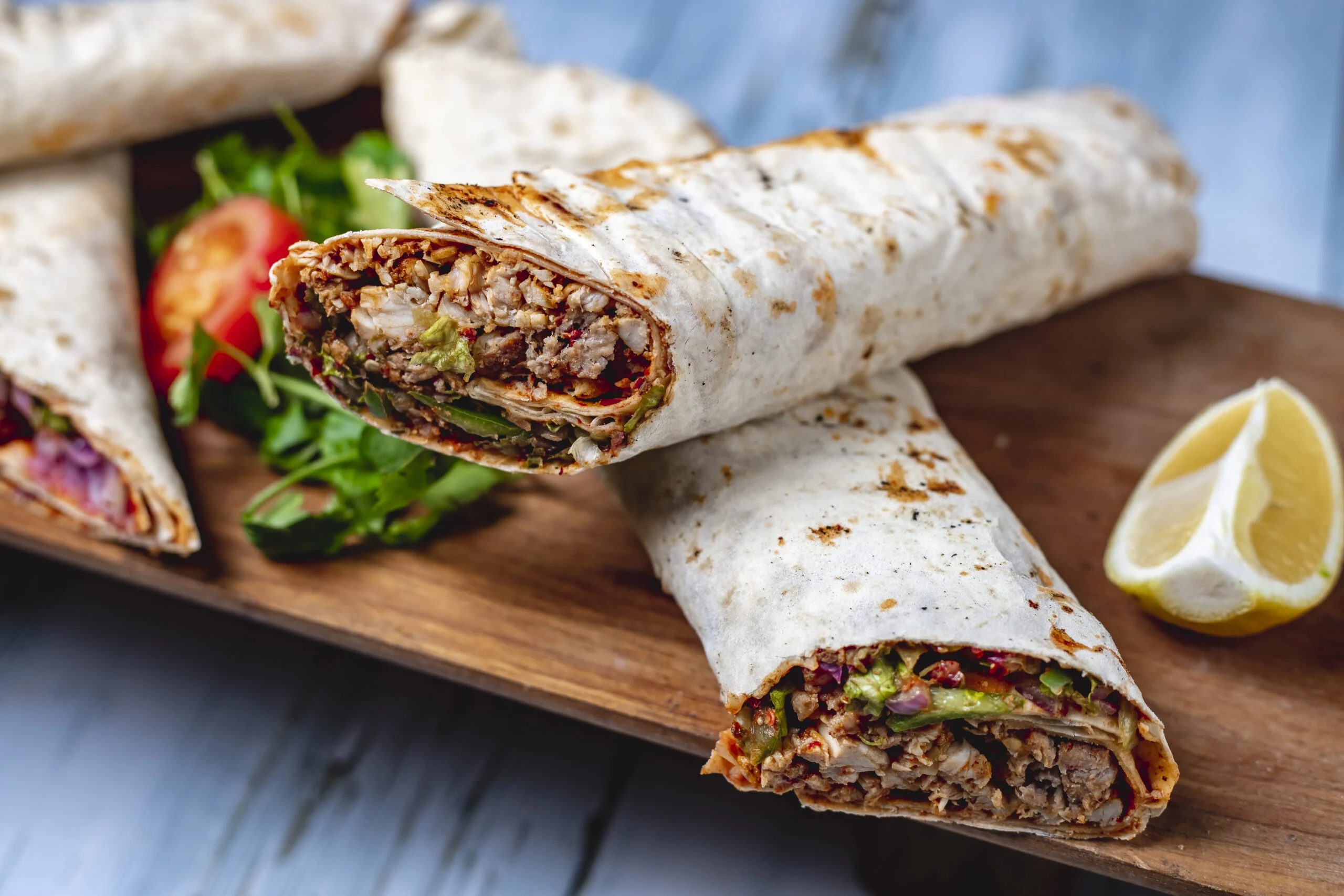 Wrap de carne