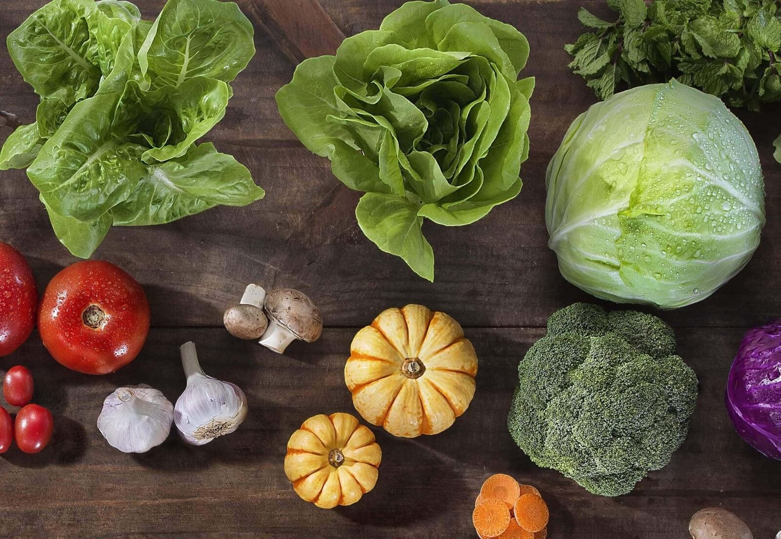 Hortifruti, Folhas, Frutas